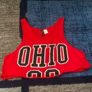 H&M DIVIDED crop-top